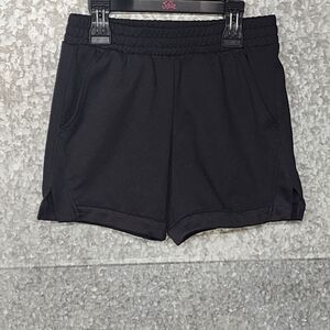 Athletic Works Black Active Shorts Pockets Girls Small 6